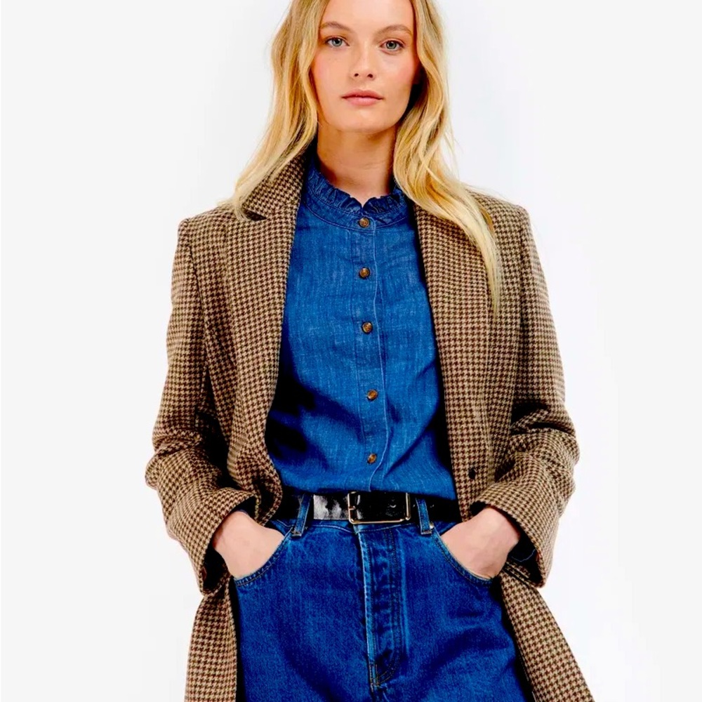BARBOUR Neva Tailored Jacket Brown/Caramel
